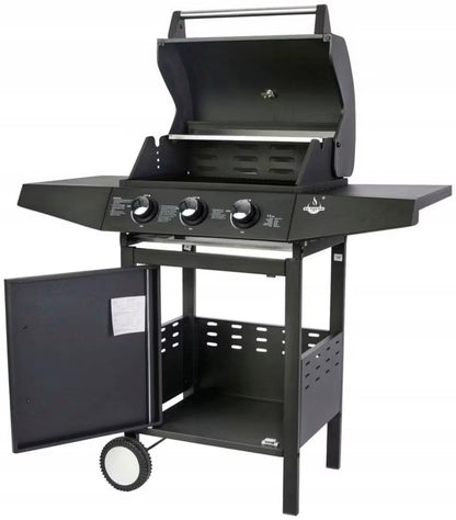 Gasgrill San Angelo 110x53 cm Sort
