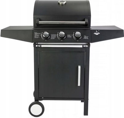 Gasgrill San Angelo 110x53 cm Sort