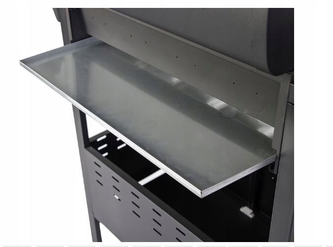 Gasgrill San Angelo 4+1 120x110 cm Sort