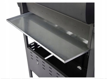 Gasgrill San Angelo 4+1 120x110 cm Sort