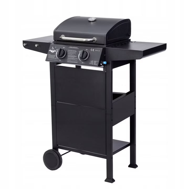 Gasgrill SAN JOSE 2 Brændere Sort