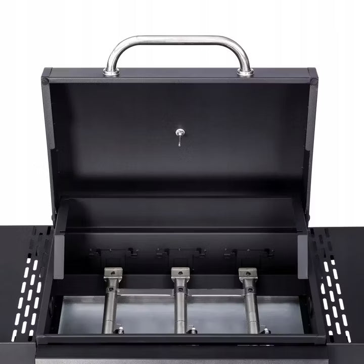 Gasgrill SAN JOSE 3 Brændere Sort