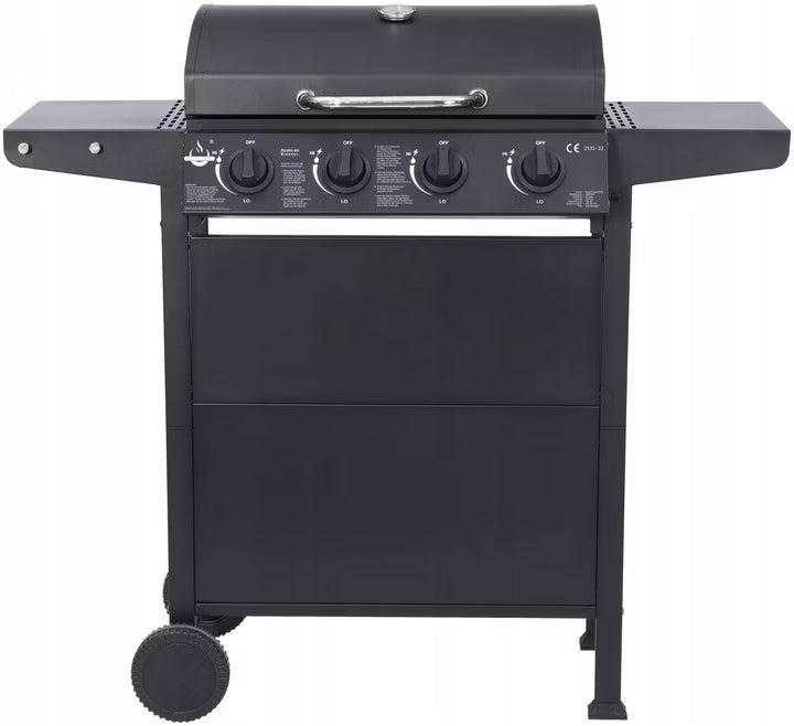Gasgrill San Jose 4 Brændere Sort