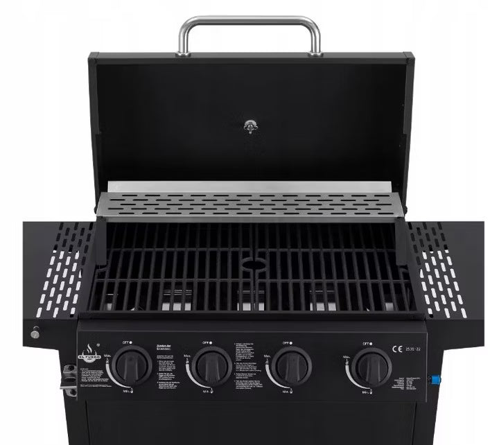 Gasgrill San Jose 4 Brændere Sort
