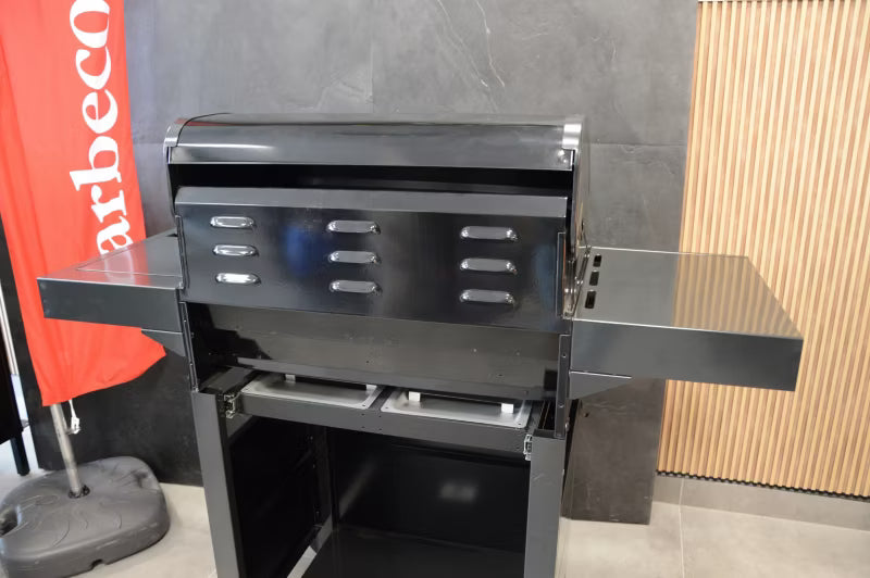 Gasgrill SIESTA 310 124x56 cm Sort 15,9 kW
