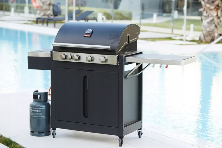 Gasgrill Stella 4311 174x59 cm Sort