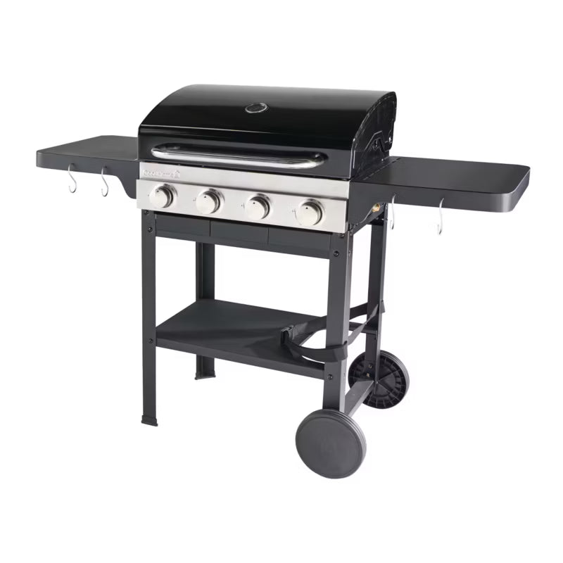 Gasgrill Tippah 4 Brændere Sort