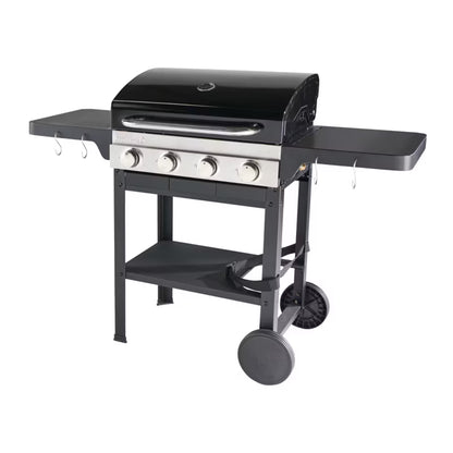 Gasgrill Tippah 4 Brændere Sort