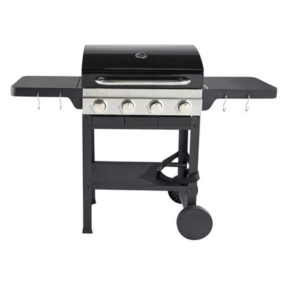 Gasgrill Tippah 4 Brændere Sort