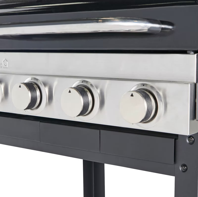 Gasgrill Tippah 4 Brændere Sort
