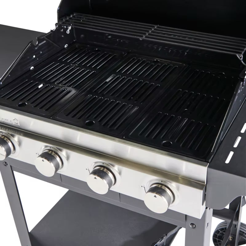 Gasgrill Tippah 4 Brændere Sort