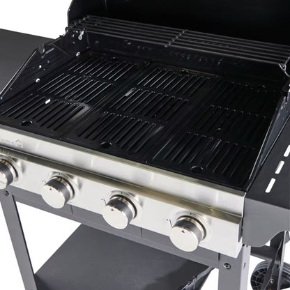 Gasgrill Tippah 4 Brændere Sort