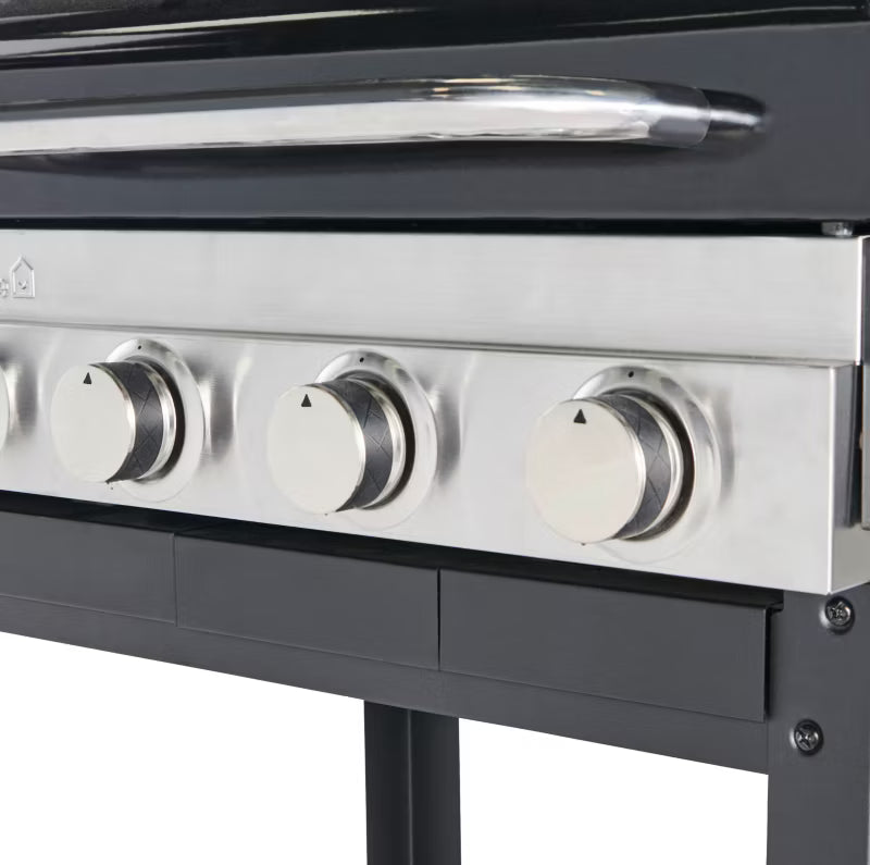 Gasgrill Tippah 4 Brændere Sort