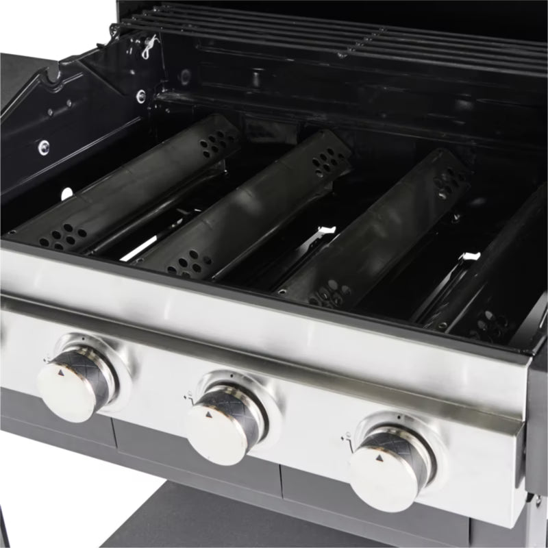 Gasgrill Tippah 4 Brændere Sort
