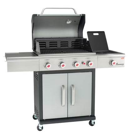 Gasgrill Triton 4.1 PTS 140x57 cm Sølv 12960
