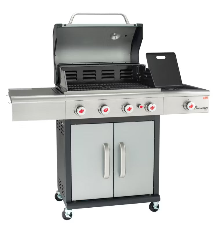 Gasgrill Triton 4.1 PTS 140x57 cm Sølv 12960