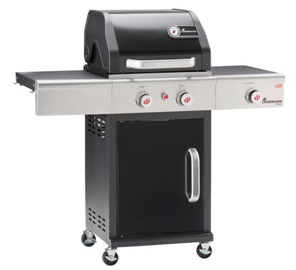 Gasgrill TRITON maxX PTS 2.1 125x57 cm Sort