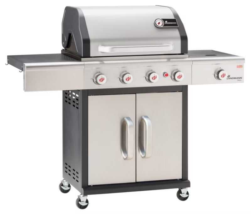 Gasgrill Triton maxX PTS 4.1 INOX 142x57 cm Rustfrit Stål