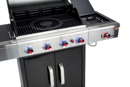 Gasgrill Triton maxX PTS 4.1 142x57 cm Sort