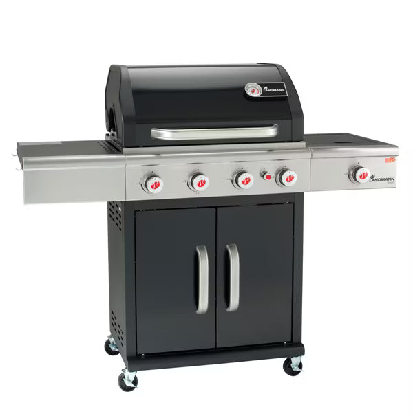 Gasgrill Triton maxX PTS 4.1 142x57 cm Sort