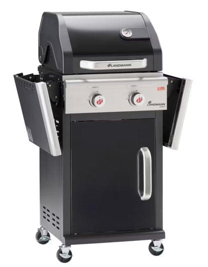 Gasgrill TRITON PTS 2.0 123x57 cm Sort