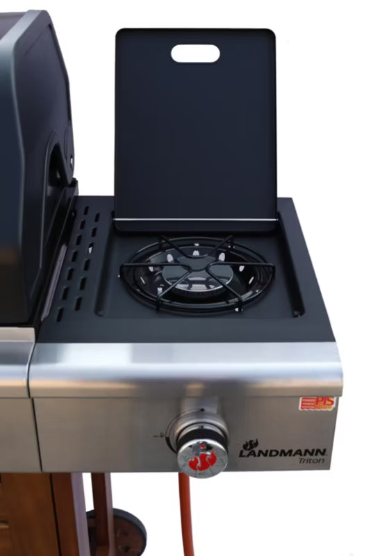 Gasgrill TRITON PTS 4.1 140x57 cm Sort 12202
