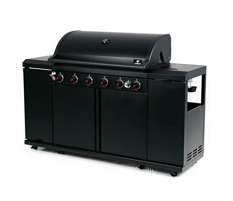 Gasgrill Udekøkken 6.1 162,5x55,5 cm Sort