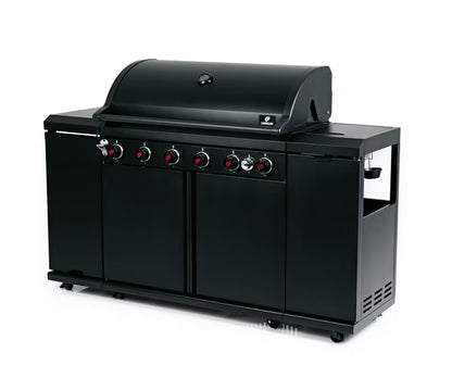 Gasgrill Udekøkken 6.1 162,5x55,5 cm Sort