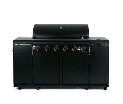 Gasgrill Udekøkken 6.1 162,5x55,5 cm Sort