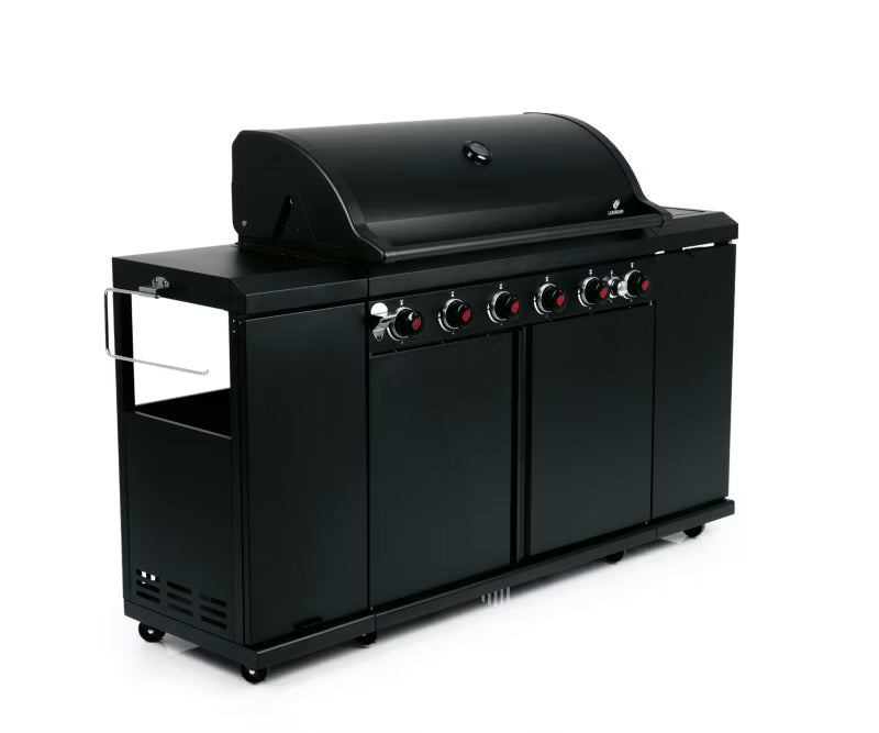 Gasgrill Udekøkken 6.1 162,5x55,5 cm Sort