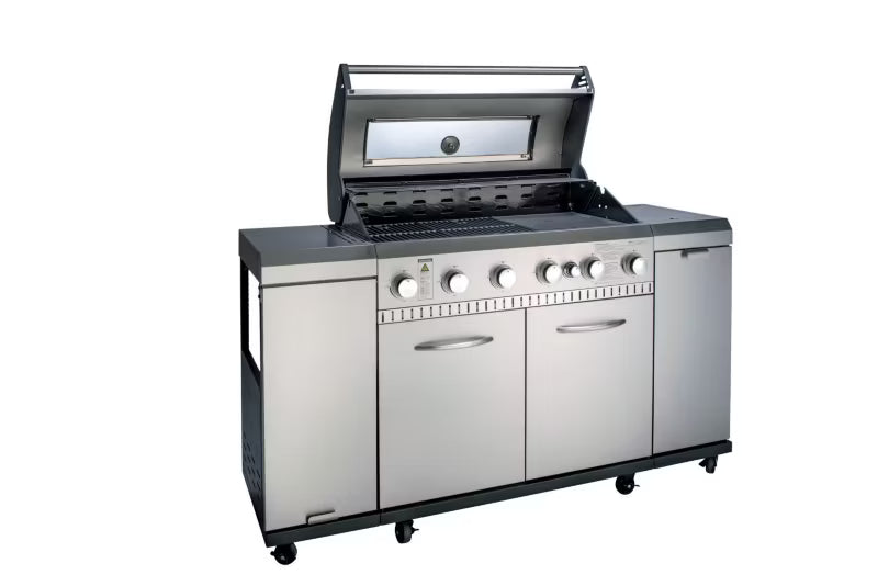 Gasgrill Udekøkken INOX 12120 Rustfrit Stål