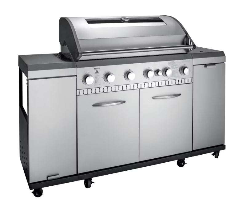Gasgrill Udekøkken INOX 12120 Rustfrit Stål