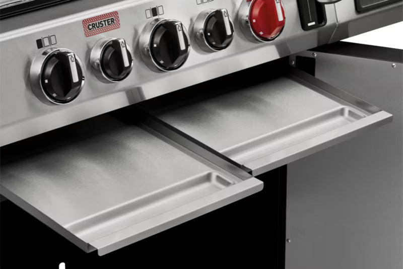 Gasgrill UNIQ 3 IK Cruster 145x65,5 cm Sølv