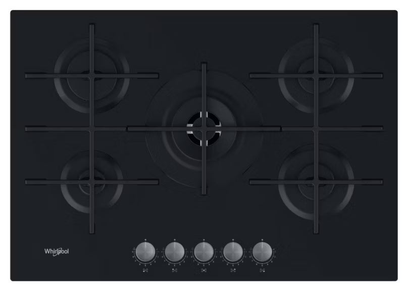 Gaskogeplade AKWL728NB 73x51 cm Sort Glas