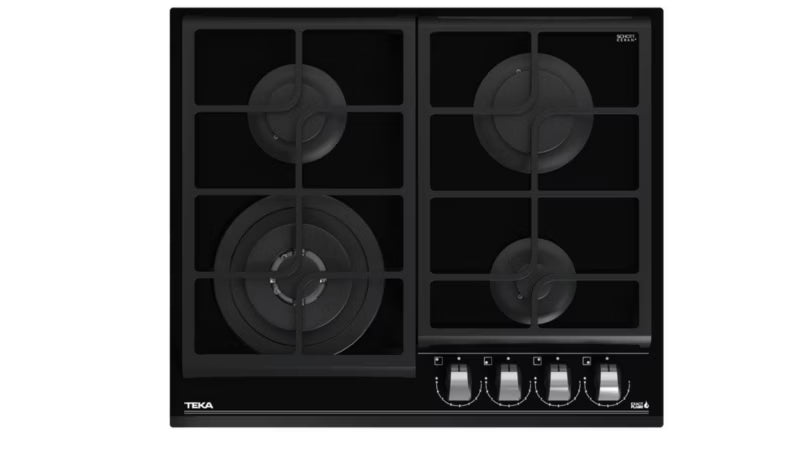 Gaskogeplade GZC 64320 XBC 60 cm Sort Keramisk Glas