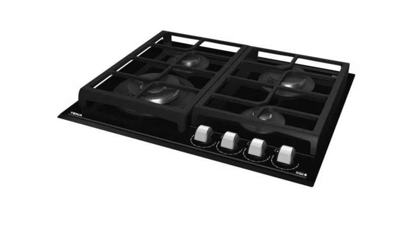 Gaskogeplade GZC 64320 XBC 60 cm Sort Keramisk Glas