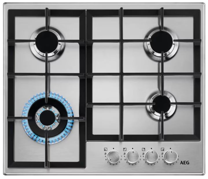 Gaskogeplade HGB64420SM 59,4x51 cm Rustfrit Stål