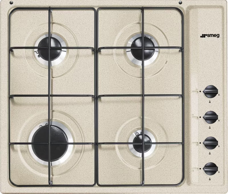 Gaskogetop S64SAV2 58,5x50 cm Creme Emalje