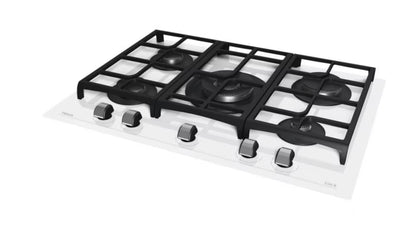 Gaskogezone 70 cm Hvid Glas
