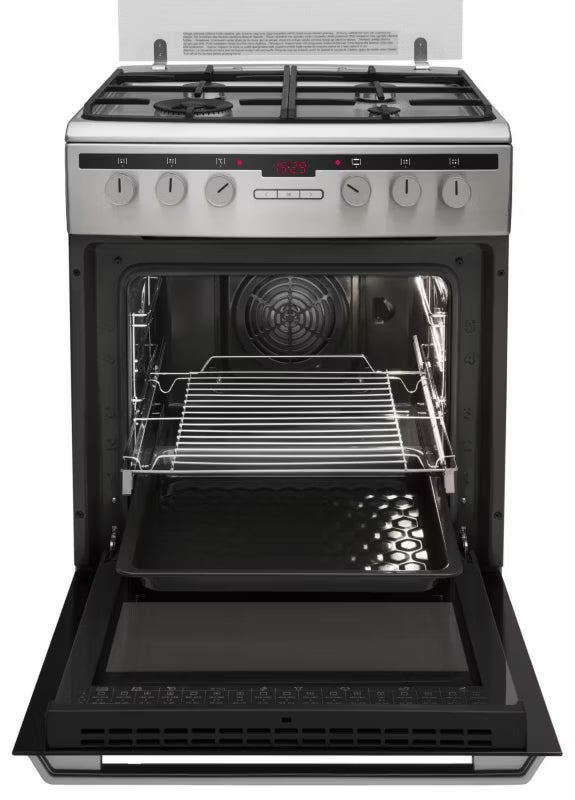 Gaskomfur 618GE3.39HZpTaDpNAQ(Xx) 60 cm Rustfrit Stål