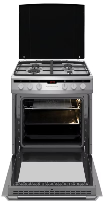 Gaskomfur 618GE3.39HZpTaDpNAQ(Xx) 60 cm Rustfrit Stål