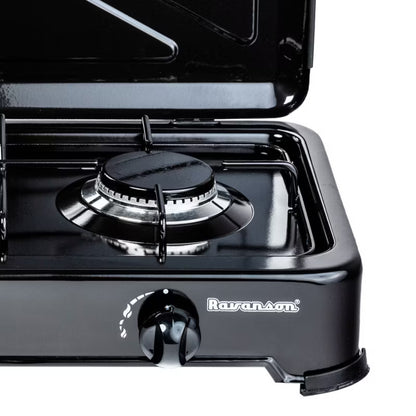Gaskomfur Bordmodel K-02TB 2 Blus Sort