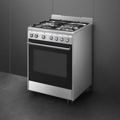 Gaskomfur CX60GMX 60x90 cm Rustfrit Stål