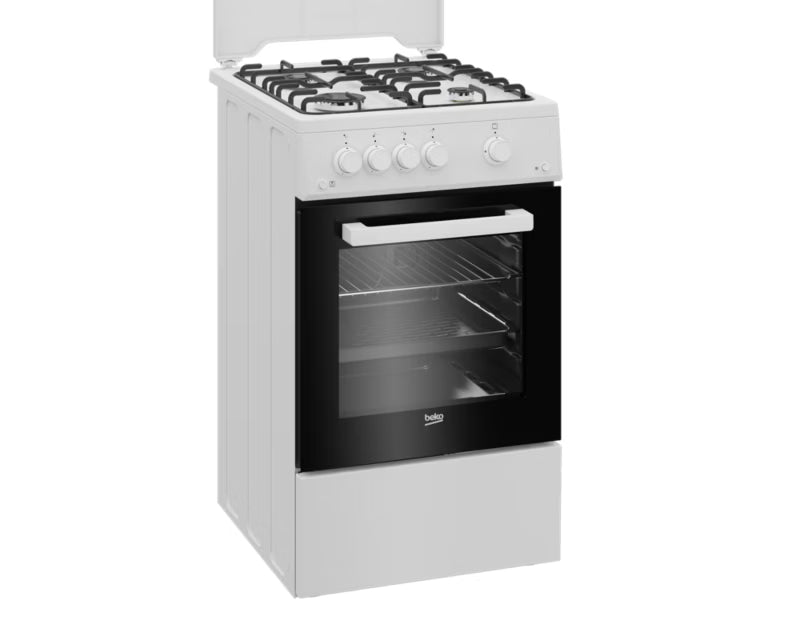 Gaskomfur FSG52020FW 50 cm Hvid 60 Liter