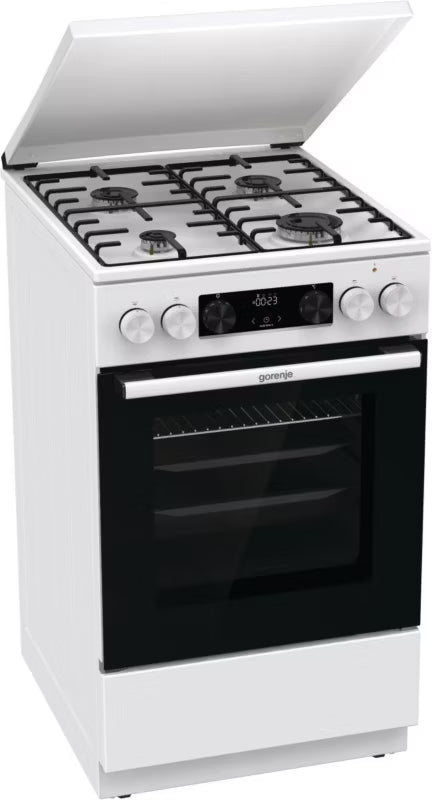 Gaskomfur GK5C63WH 50 cm Hvid