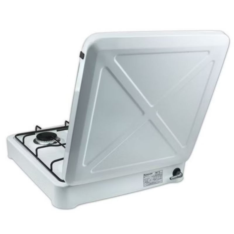 Gaskomfur K-04T 49,5x54 cm Hvid 4 Brændere