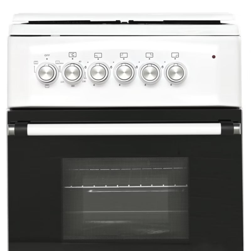 Gaskomfur KWGE-K550 50x54,4 cm Hvid