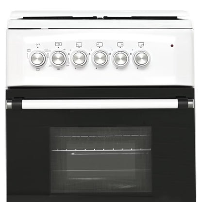 Gaskomfur KWGE-K550 50x54,4 cm Hvid