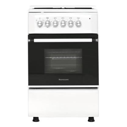 Gaskomfur KWGE-K550 50x54,4 cm Hvid