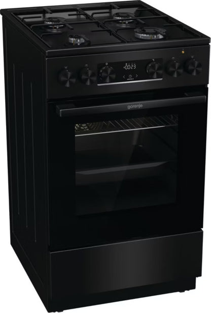 Gaskomfur med El-Ovn GK5C60BJ 50 cm